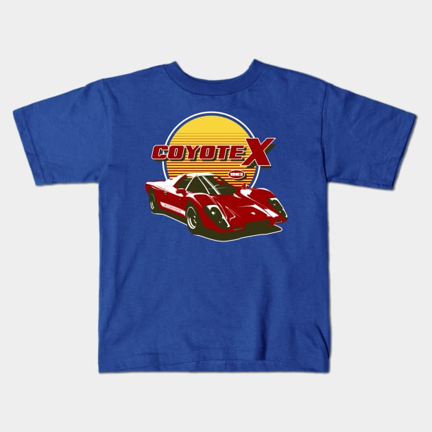 Coyote X - Hardcastle & McCormick Kids T-Shirt by digitalage